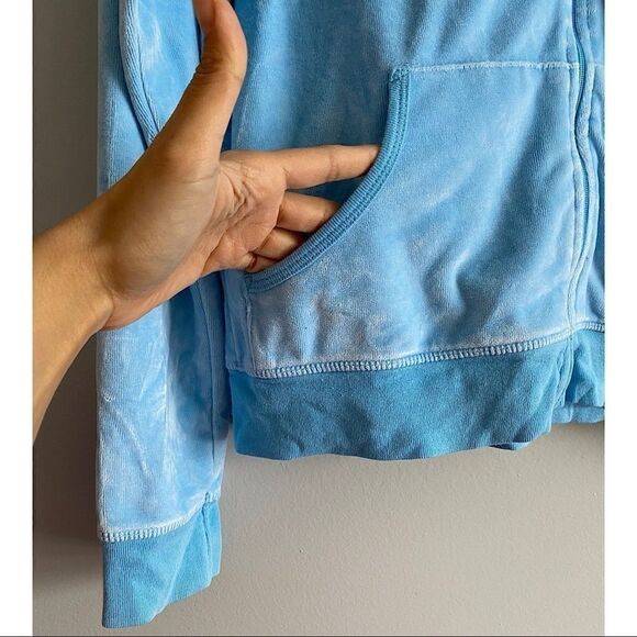 Victoria’s Secret Velvet Full Zip Hoodie - Picture 5 of 6